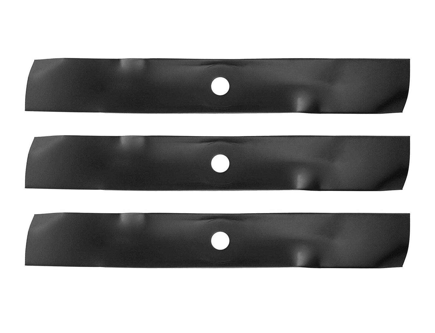 3PCS Mower Blades for John Deere M145476 M127500 GX345 X300 X500 48" Deck