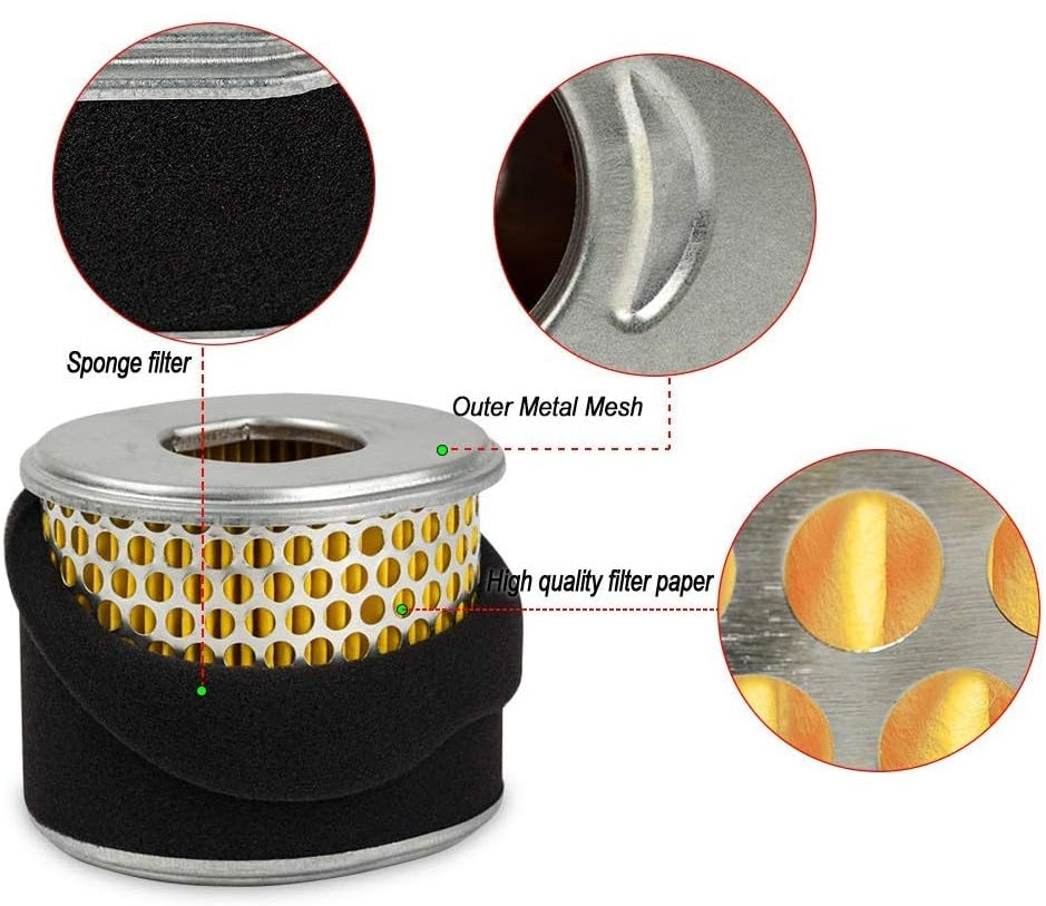 Air Filter it For GX240 GX270 8HP & 9HP ENGINE 17210-ZE2-821, 17210-ZE2-822, 17210-ZE2-515, 17210-ZE2-505