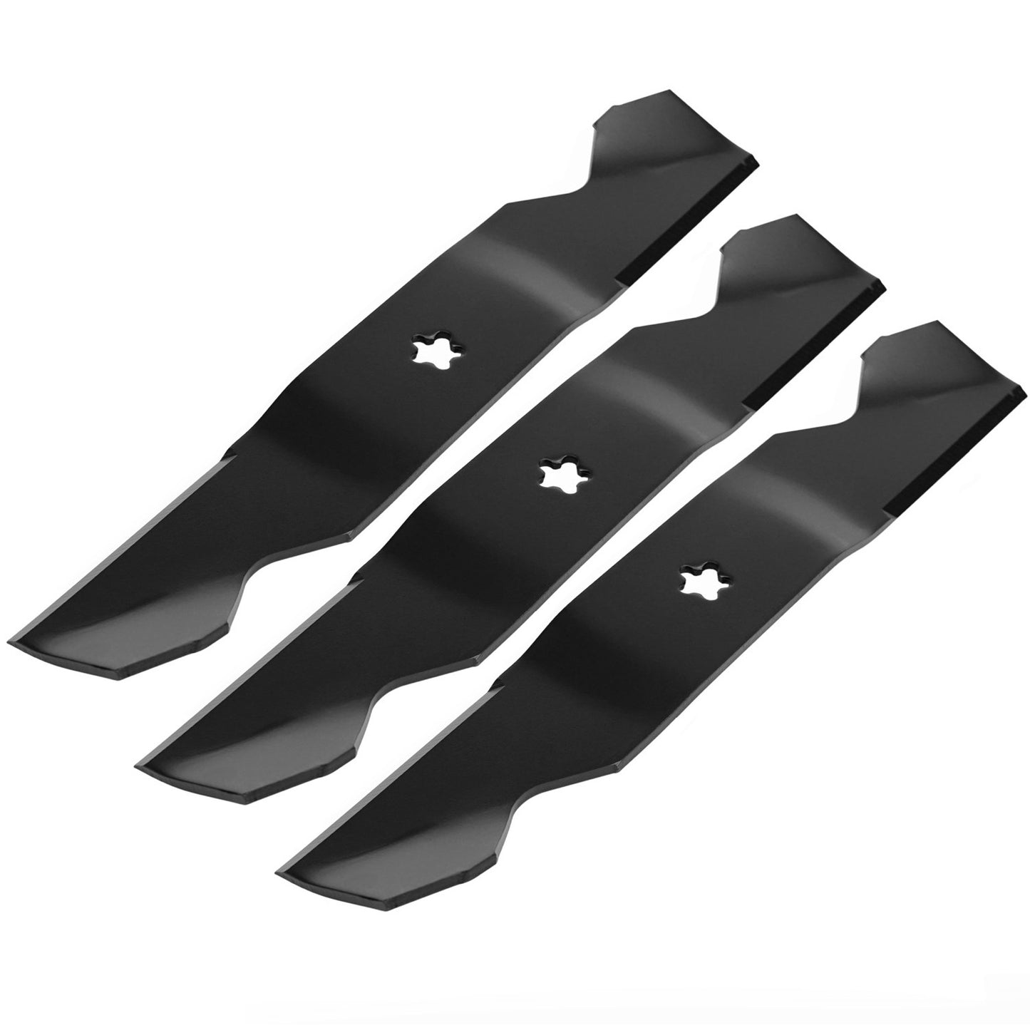 3PCS Stepped Blades Replace Fits For Husqvarna 187254 AYP187254 532187254