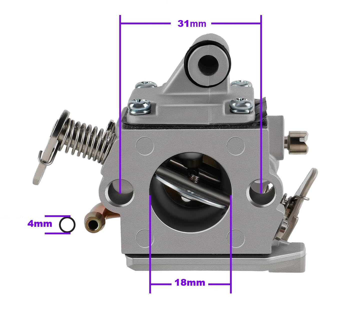 C1Q-S57B Carburetor for Stihl MS170 MS180 017 018 Chainsaw C1Q-S57 C1Q-S57A