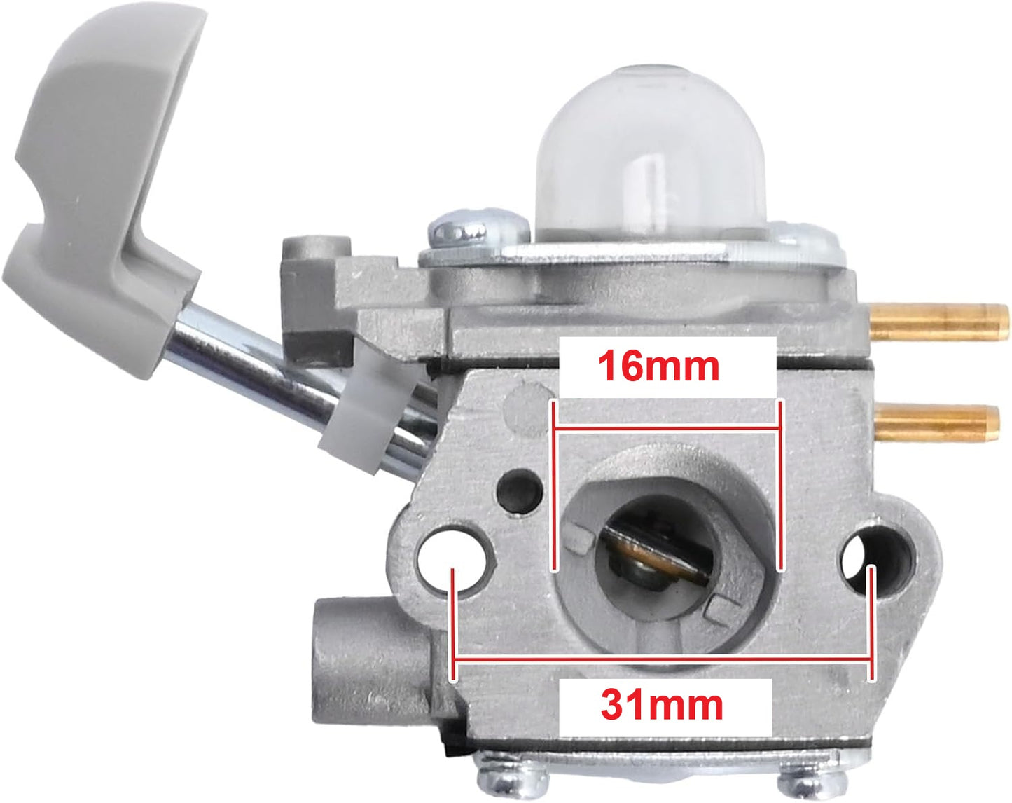 Carburetor 308054114 for Homelite 26B Leaf Blower UT09526 – Replaces 308054075
