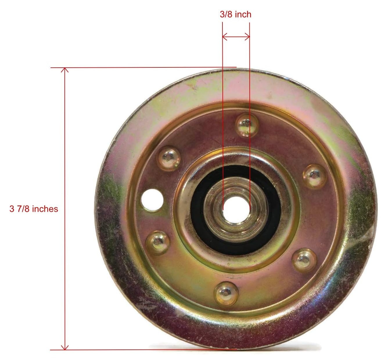 Flat Idler Pulley for AYP Craftsman Poulan 173437 John Deere AM103480