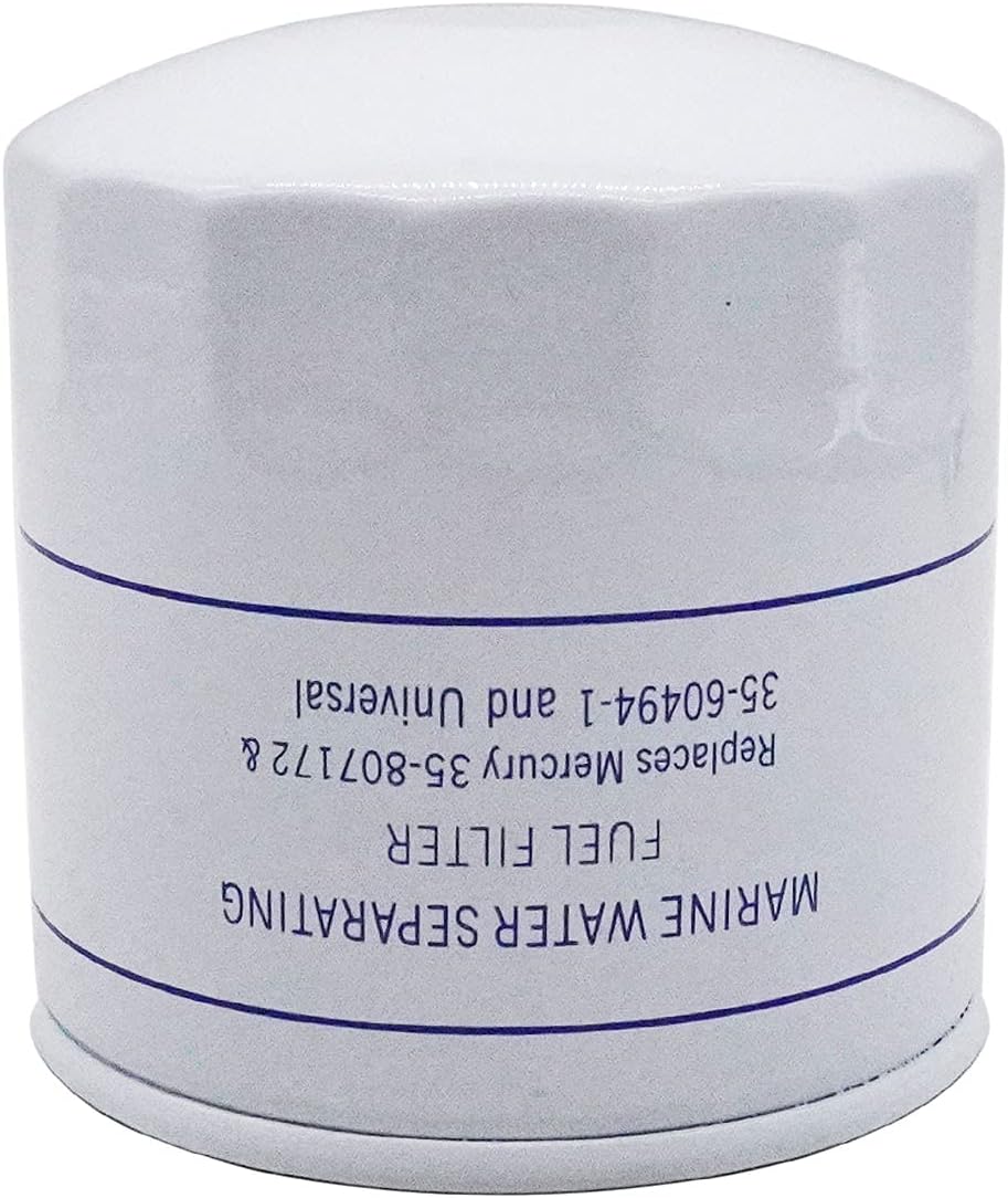 Marine Fuel Water Separator Filter Replaces 35-802893Q01 35-807172 35-60494-1