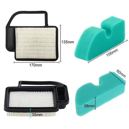 Air Filter 2008302S for Kohler Courage 15-17HP Engine – Replacement for 2008306S, Husqvarna 531029501