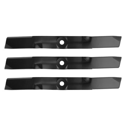 3PCS Blade Set Replaces John Deere M143504 - 62" Deck