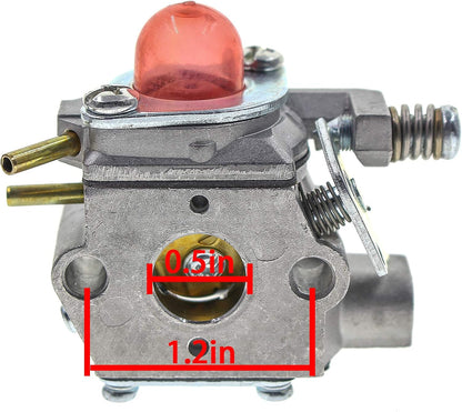 530071635 Carburetor for Walbro WT-631 Poulan TE400CXL TE450CXL TE500CXL XT250 XT600 XT400 XT300 PL25 PT17 PT3000 PP110 PP113 TE450