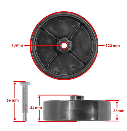 Deck Wheel – Replacement for 734-0973 112-0337 210-179