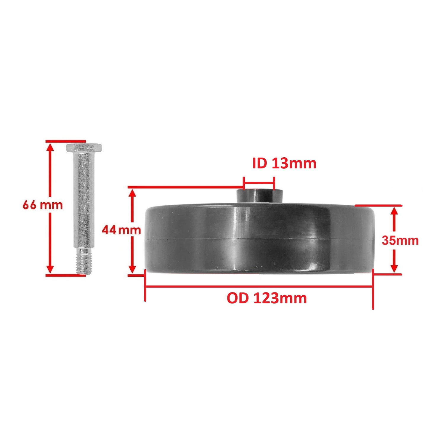 Deck Wheel – Replacement for 734-0973 112-0337 210-179