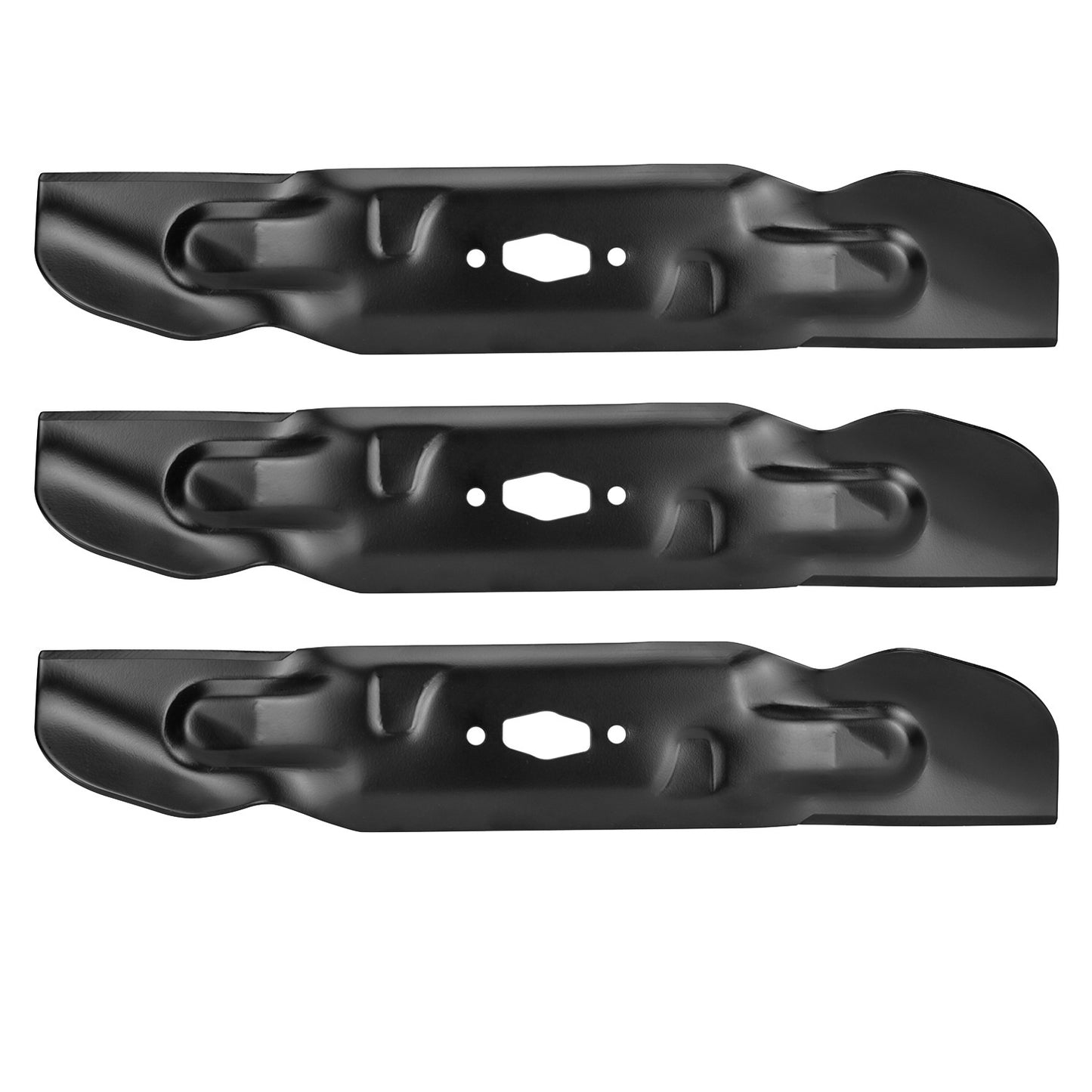 3PCS Diamond Hole Mulching Blades Replaces 742-05086 CMXGZAM110194 for 54" MTD Cub Cadet Craftsman