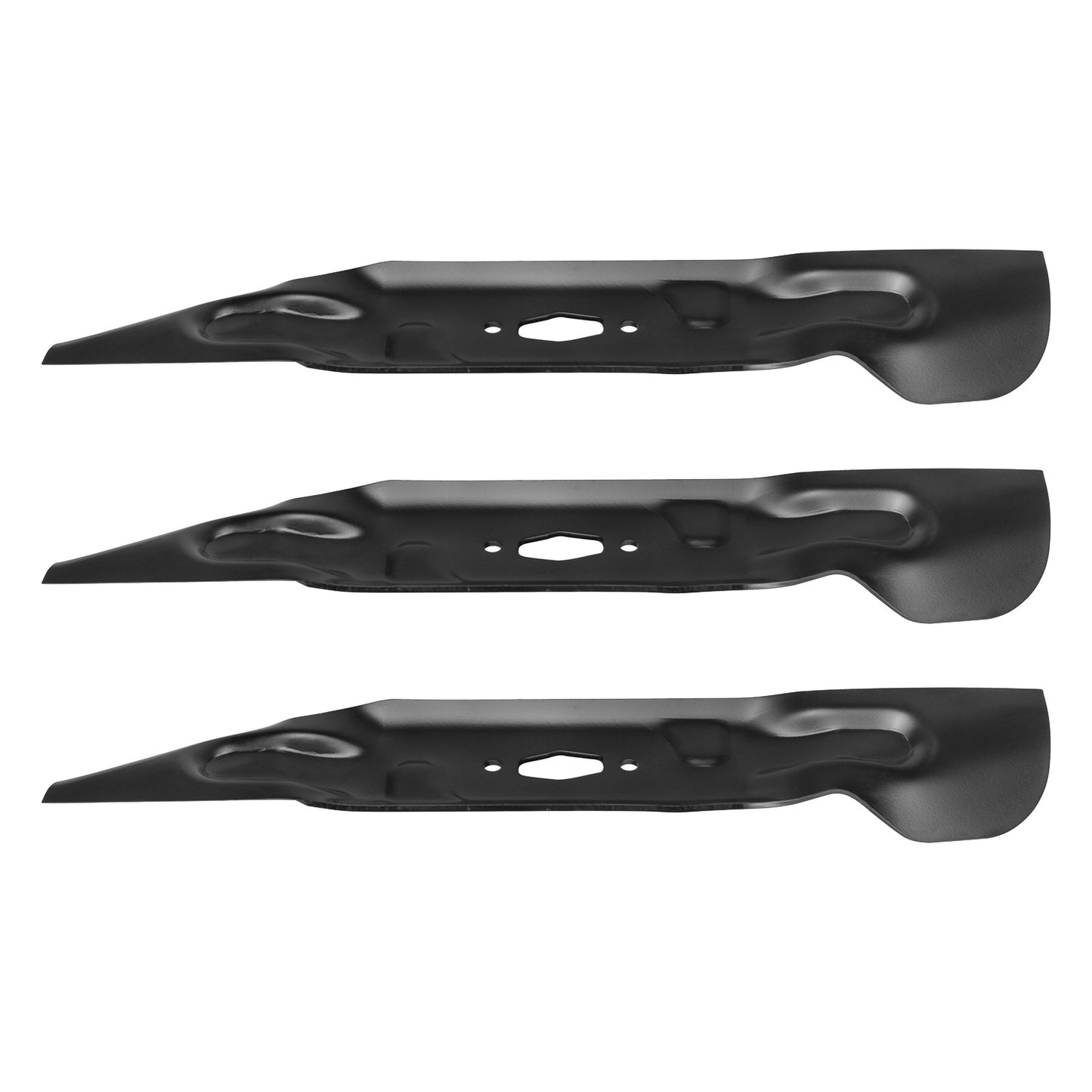 3PCS Diamond Hole Mulching Blades Replaces 742-05086 CMXGZAM110194 for 54" MTD Cub Cadet Craftsman