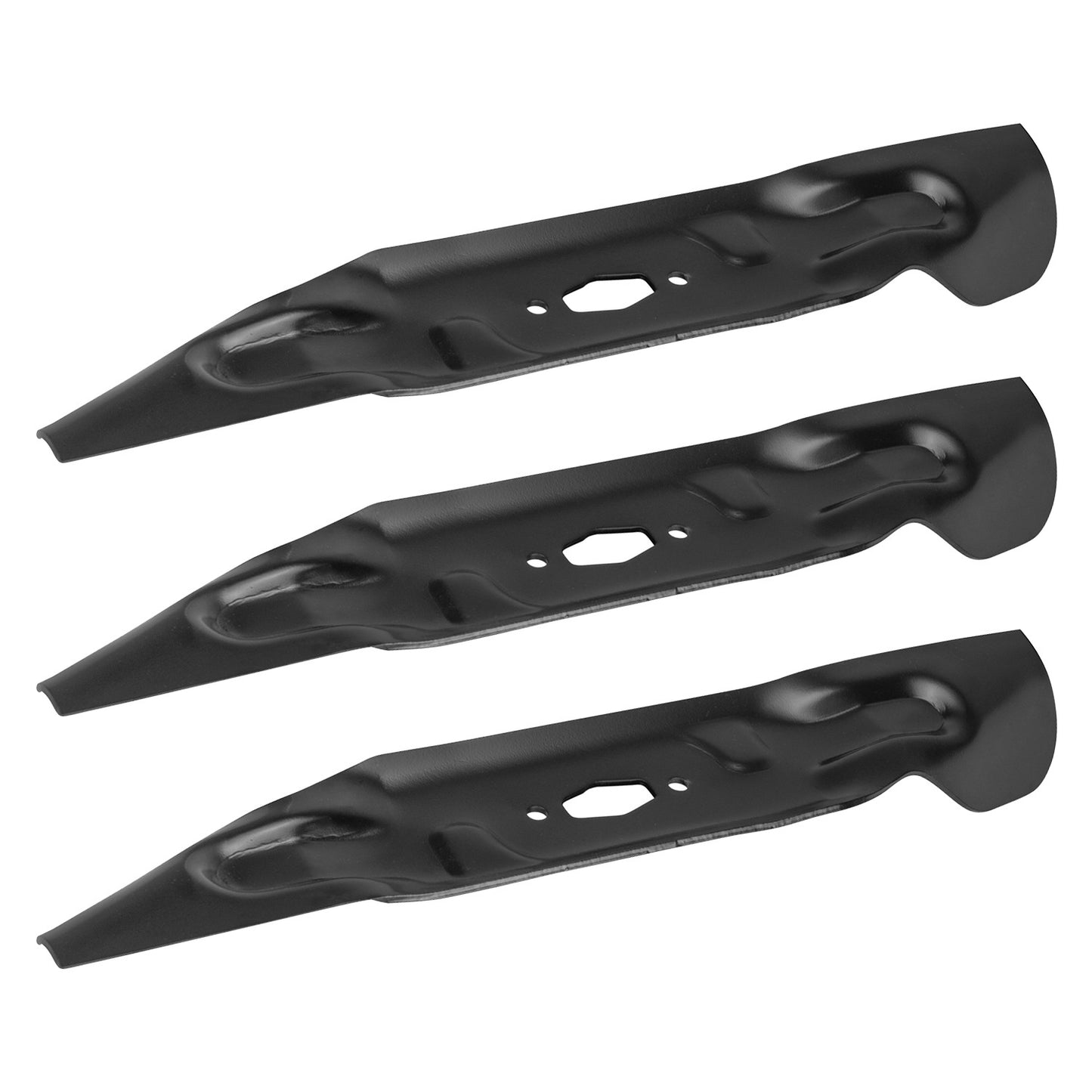 3PCS Diamond Hole Mulching Blades Replaces 742-05086 CMXGZAM110194 for 54" MTD Cub Cadet Craftsman