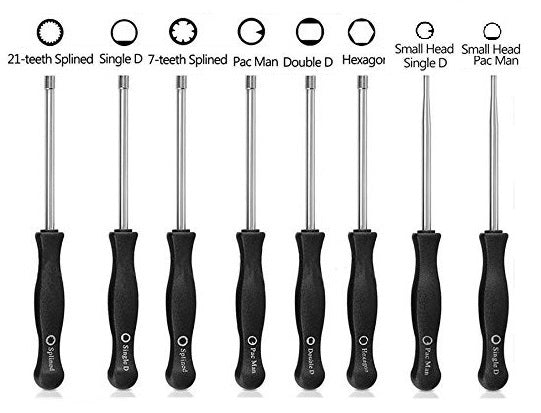 8pcs Carb Carburetor Adjustment Tools Kit Screwdrivers