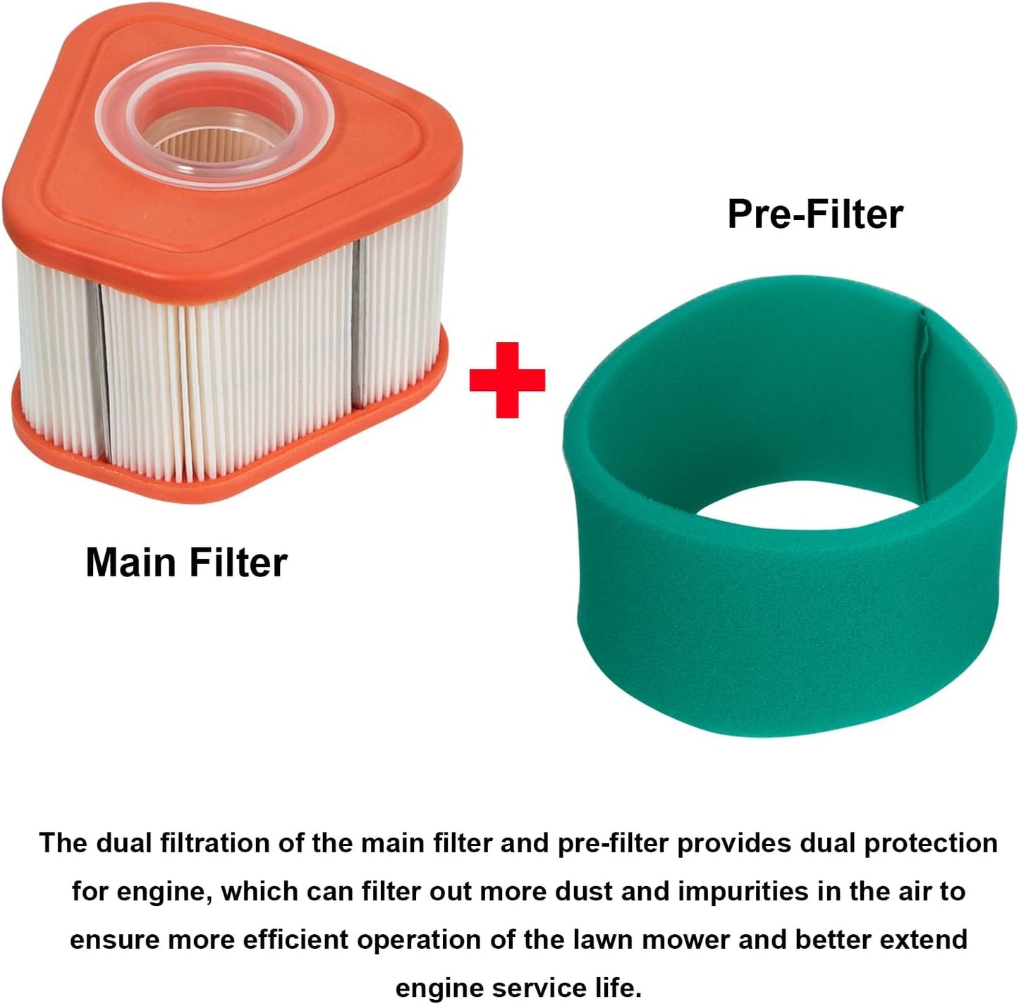 Air Filter Replace Briggs & Stratton 595853 597265