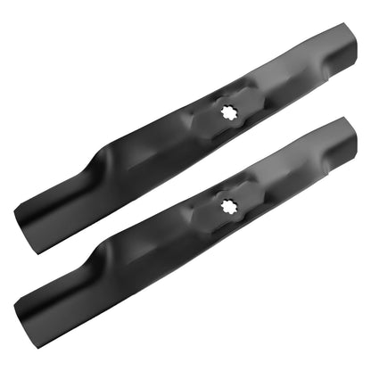 2PCS 42" Mower Blades Fit John Deere AM137327 M154061 AM141032 M154062