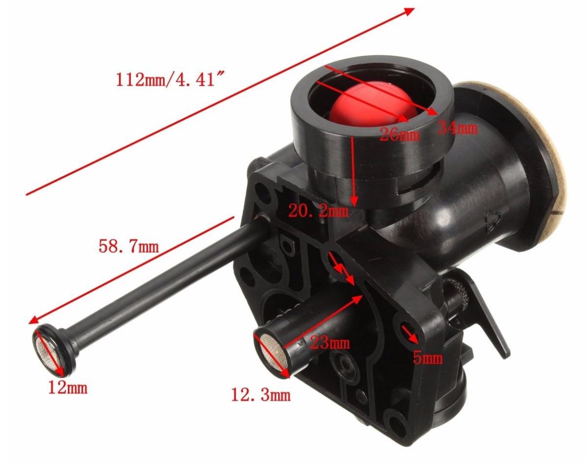 Replacement Carburetor For Briggs & Stratton Lawn Mower 499809 498809A 494406