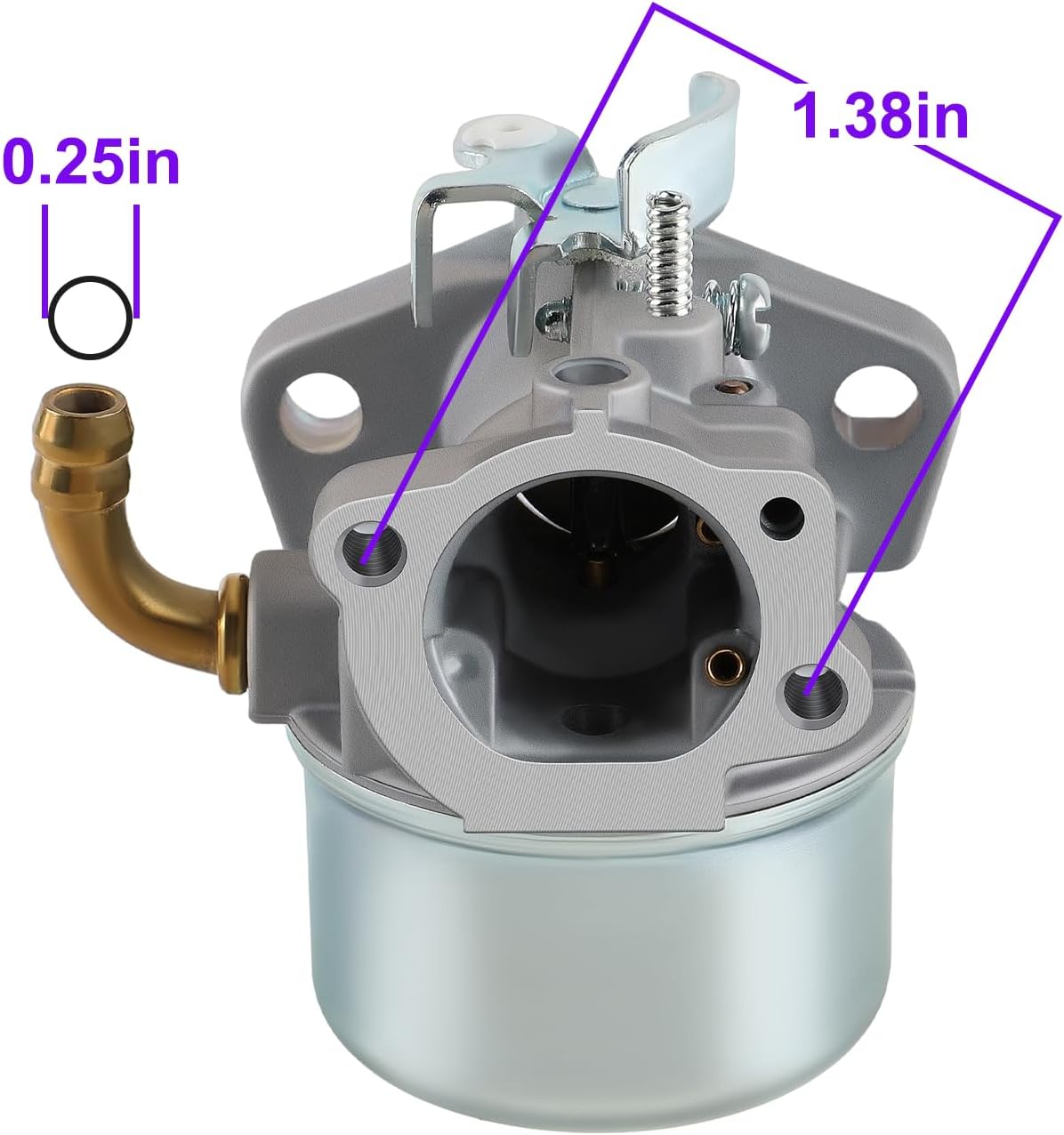 591299 Carburetor Fits Briggs & Stratton 591299 798650 698474 791991 698810 698857 698478 694174 690046 693751 Lawn Mower Carb