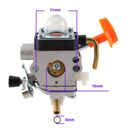 Carburetor for Stihl FS87 FS90 FS100 FS100R FS110 FS110R FS130 HL90K HL95 HL100 HT100