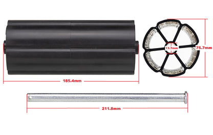 Deck Roller & Rod Set Replacement 176066 532176066 539107612 179127