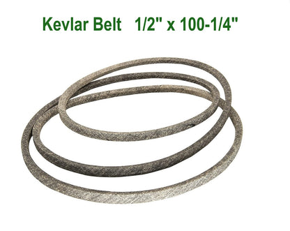 Kevlar belt for Husqvarna Ariens AYP 197253 21546422, 21547025, 21547238 1/2" x 100 1/4"