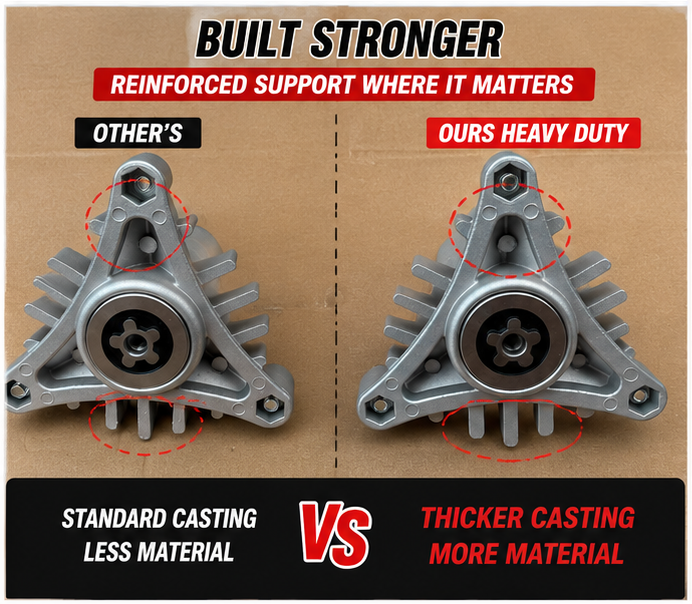 Heavy Duty Upgrade Mower Spindle Assembly Replacement for AYP for Husqvarna 130794 532130794