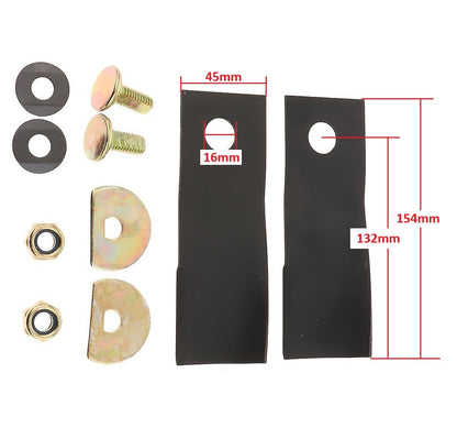 Honda Buffalo 21" Swing Back Lo-Lift Blade with Bolt Set  L1283-21L-010, L1283-21L-B10 BLD6335