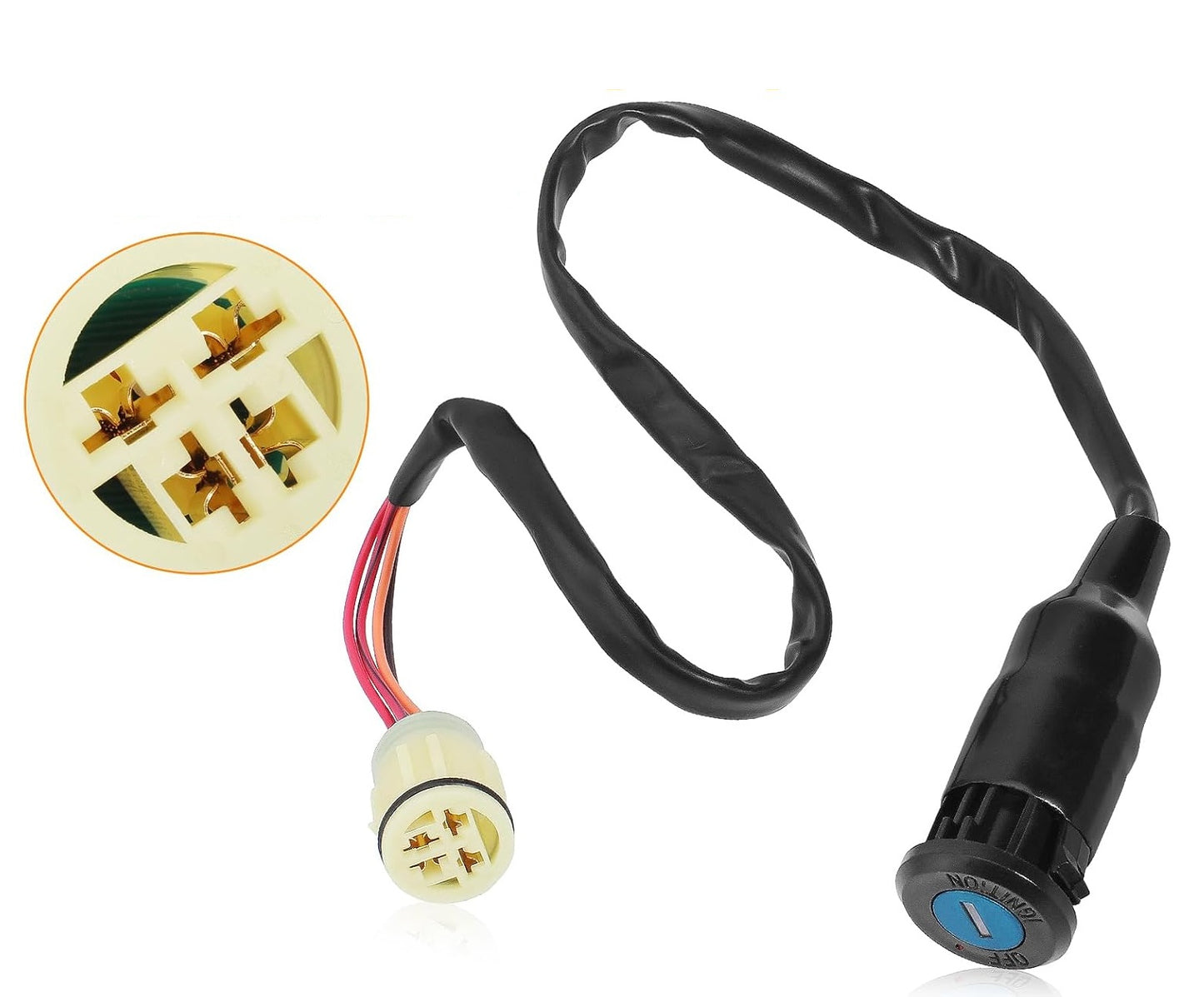 Ignition Key Switch fit Honda TRX500 Rubicon TRX420 Rancher TRX450TE TRX450ES 4X4 TRX500FM TRX650FA TRX680FA