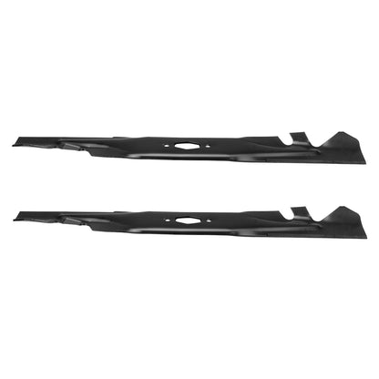 2PCS Mower Blades Diamond Hole Replaces 742P05177A-X C-BLD-0513 Craftsman Cub Cadet Troy-Bilt