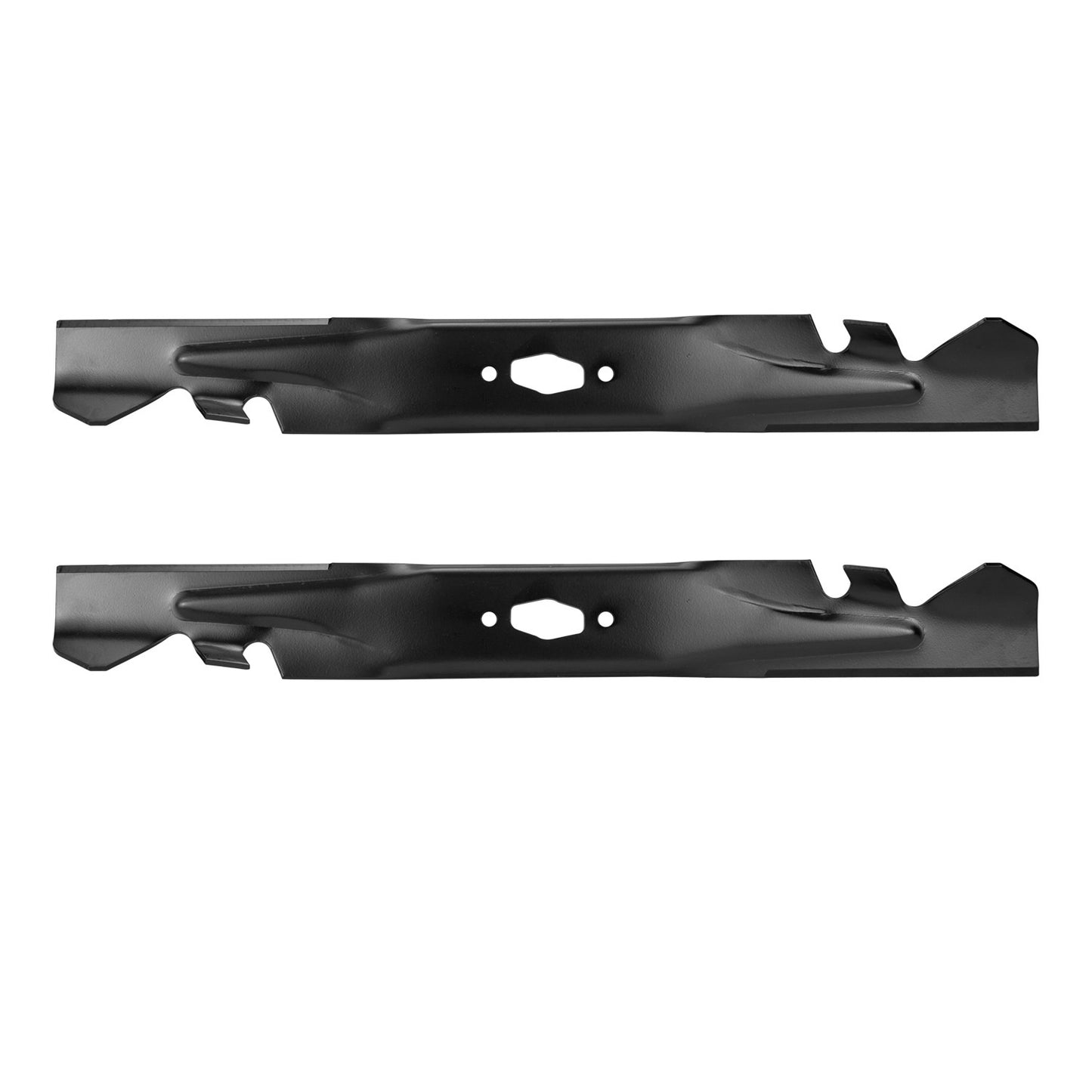 2PCS Mower Blades Diamond Hole Replaces 742P05177A-X C-BLD-0513 Craftsman Cub Cadet Troy-Bilt
