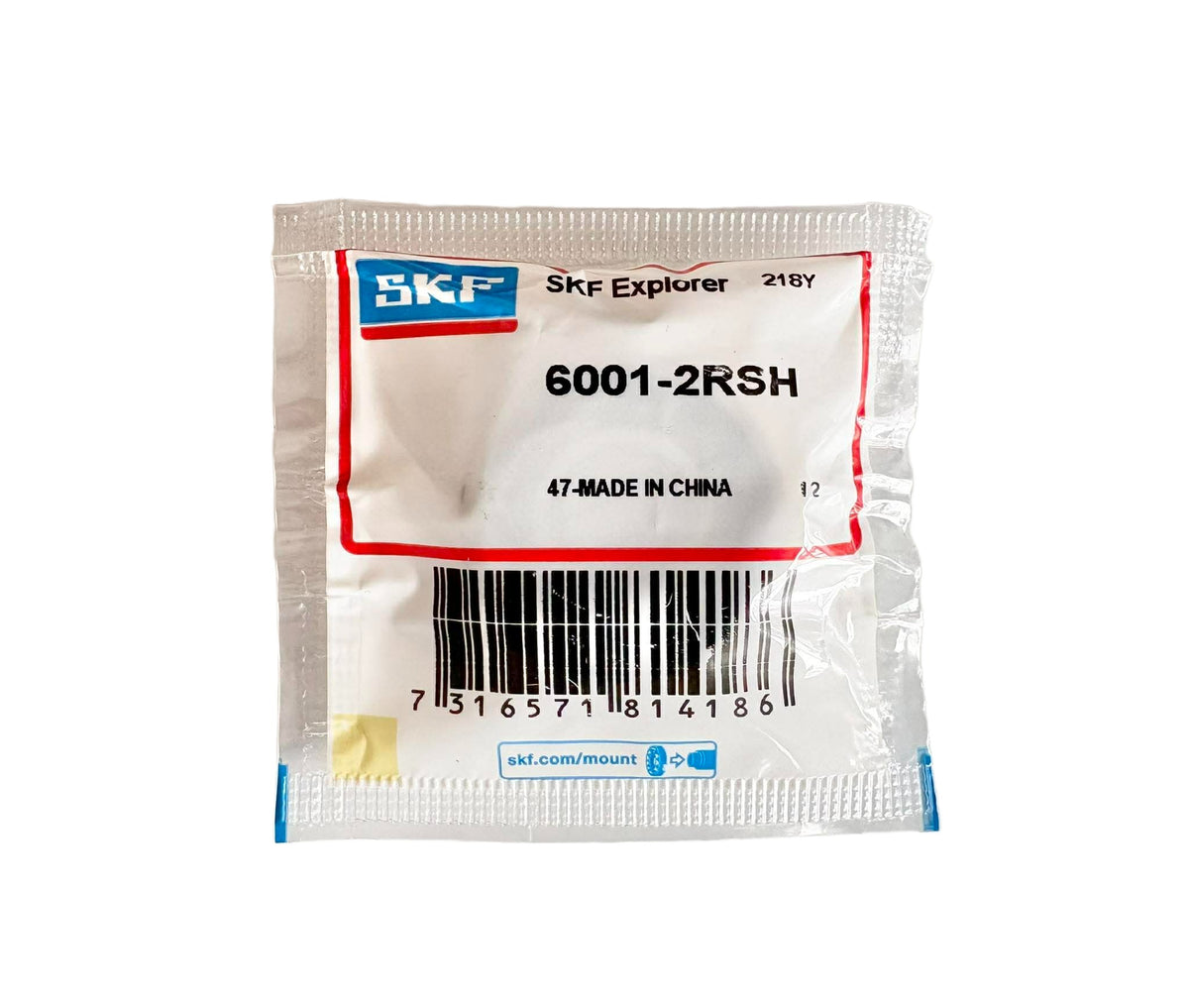 SKF Bearing 6001-2RSH 12X28X8 Replace 516130001, 516127901, 525831801, 738210102