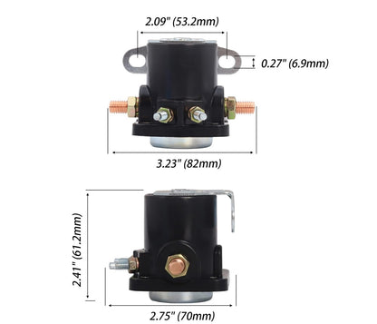 SW-3 Starter Solenoid Relay 12 Volt 4-Terminals