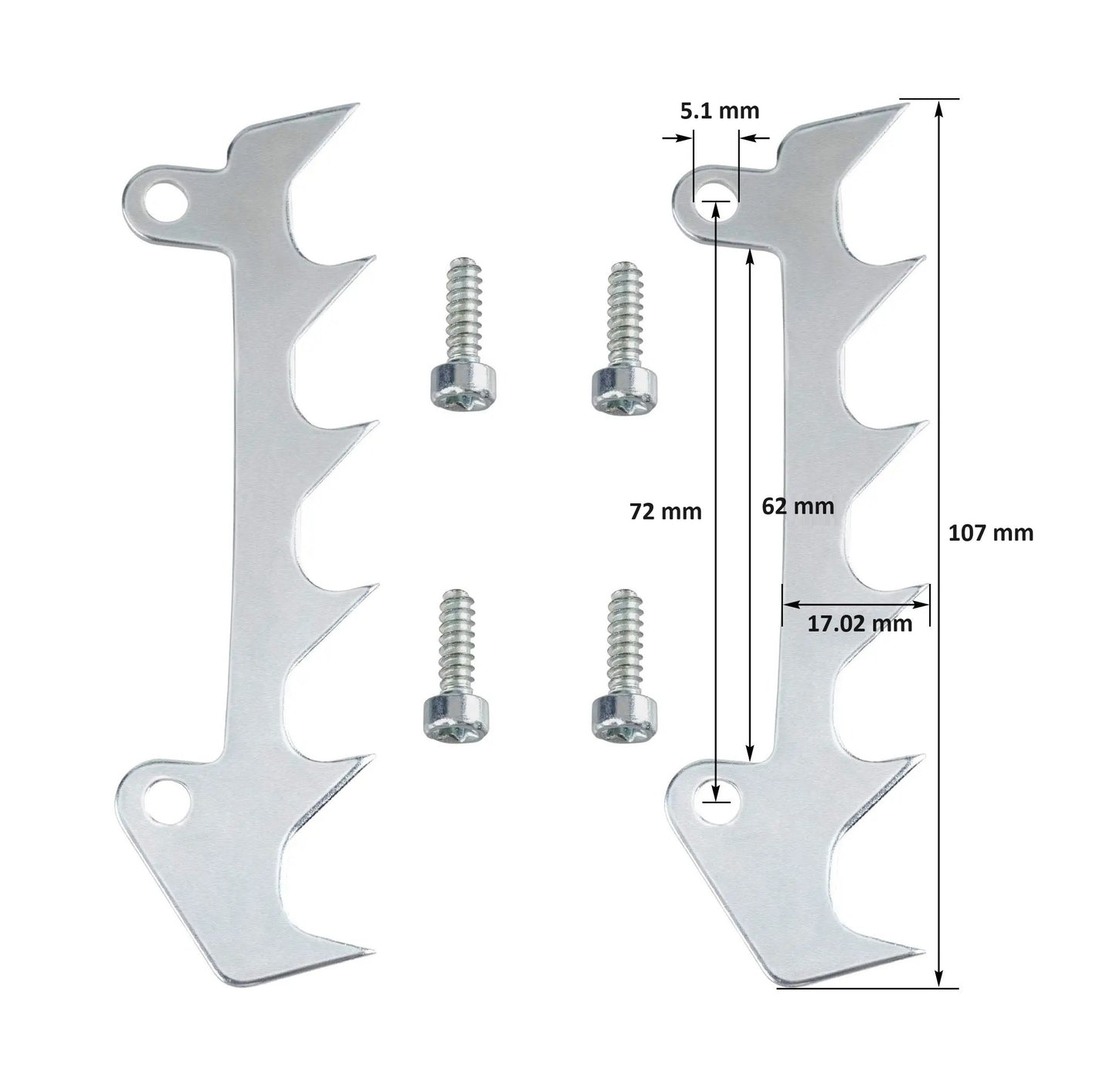 Bumper Spike with Bolts For Stihl MS170 MS180 MS171 MS192T MS200T MS210 MS230 MS250