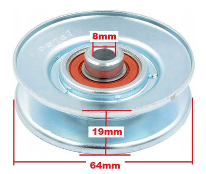 V Idler Pulley Replace For 179050 199532 186007 Husqvarna CTH151 CTH1736