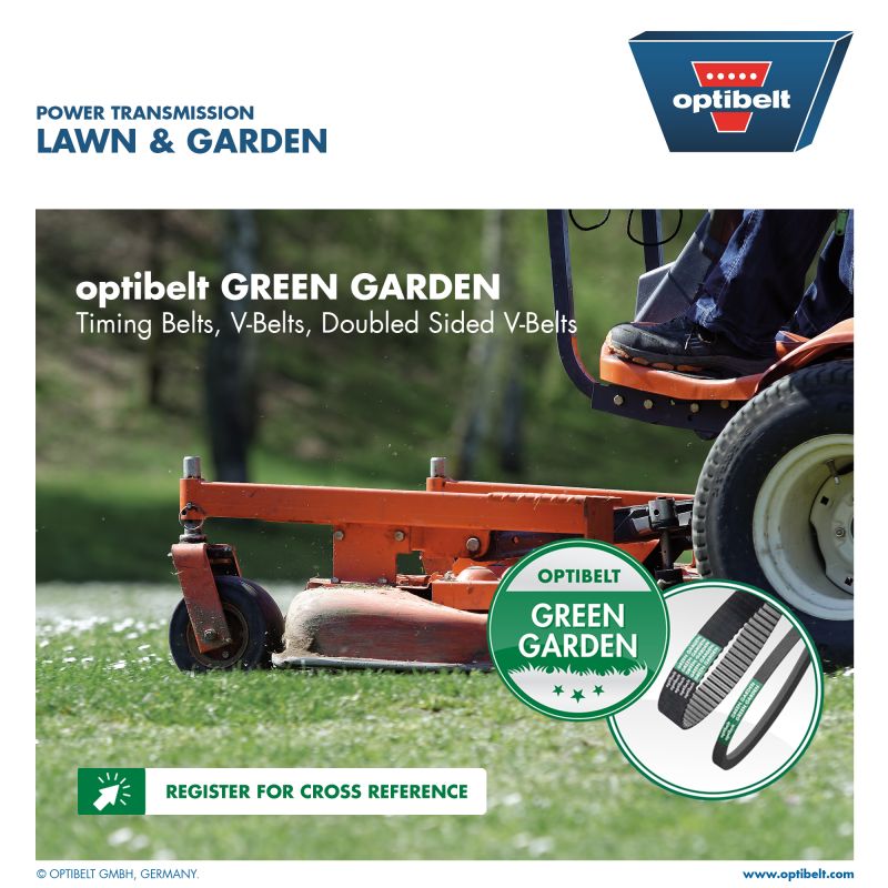 OPTIBELT LG2000509 Belt A87 6889 1/2" x 89"